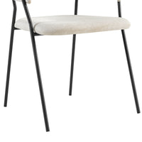 Supreme 2pc Set Dining Chair Beige