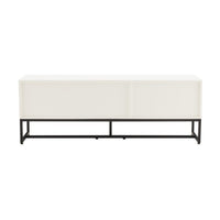 Svana 140cm ETU Entertainment TV Unit White, rear view