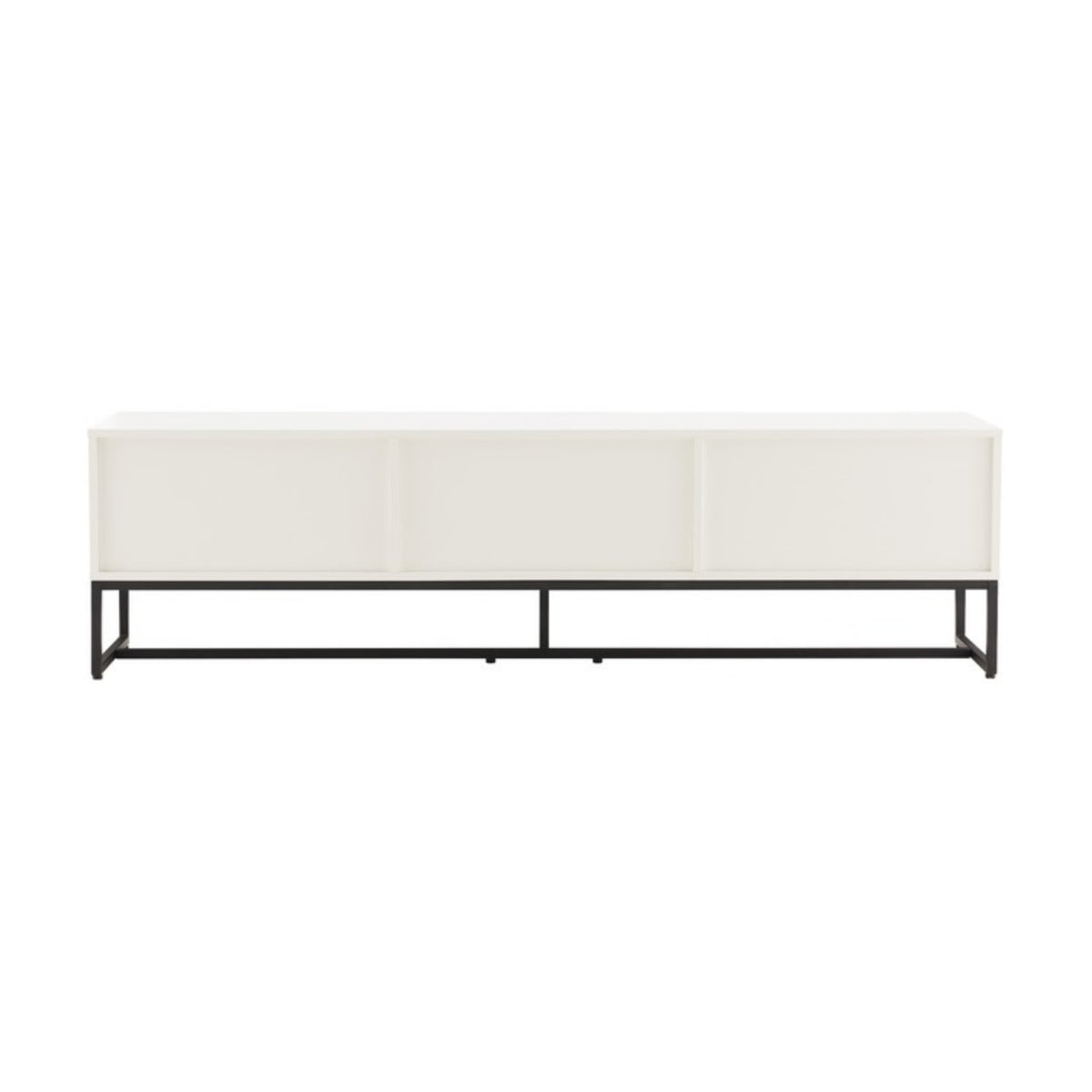 Svana 180cm ETU Entertainment TV Unit White, rear view