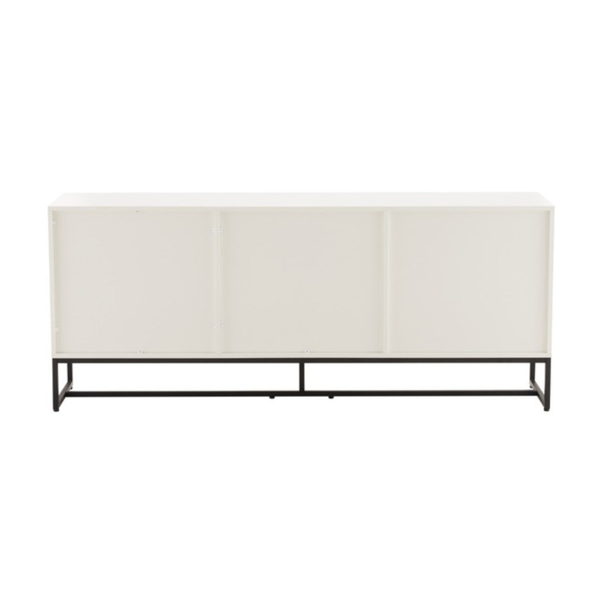 Svana 180cm Sideboard Buffet Table White, rear view