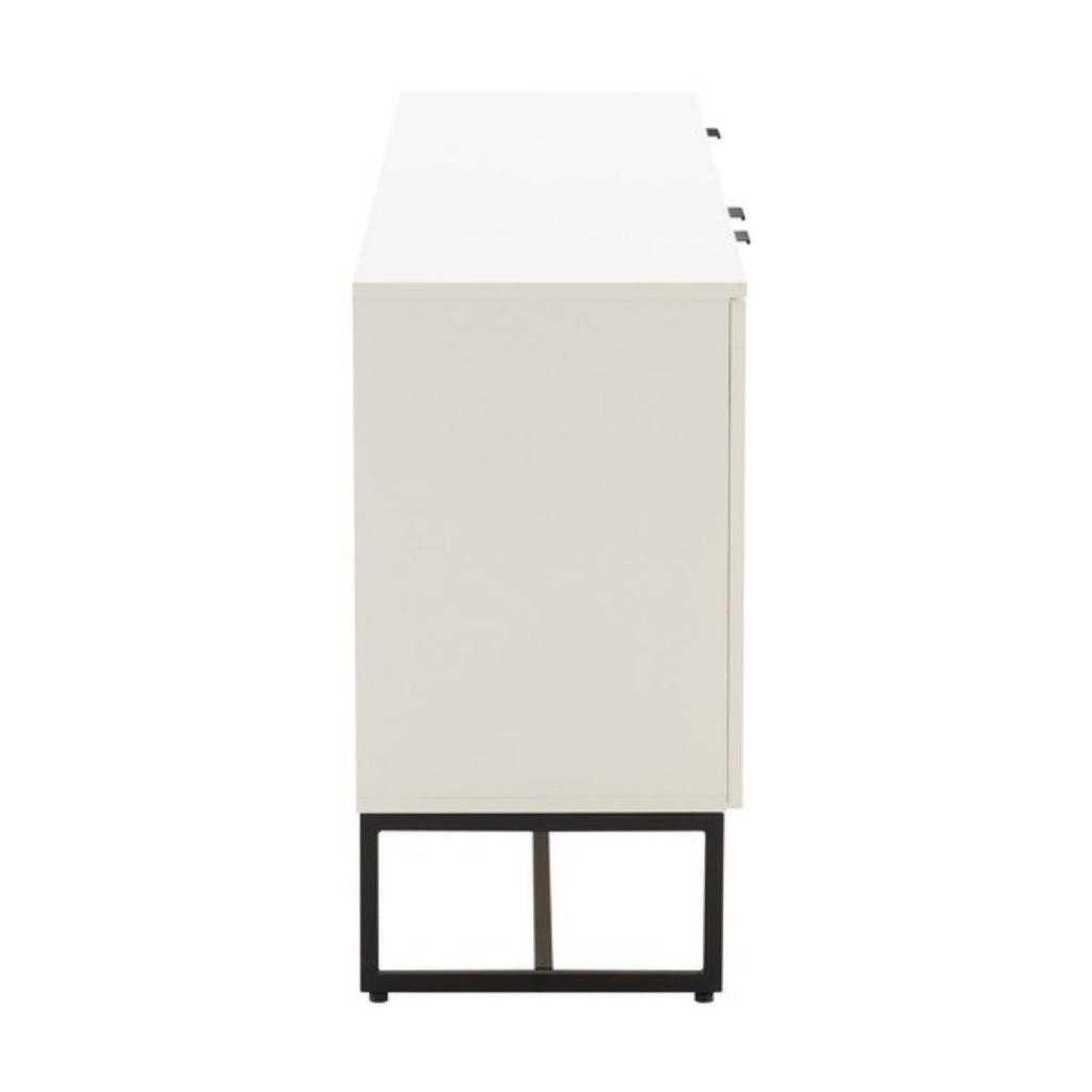 Svana 180cm Sideboard Buffet Table White, side view