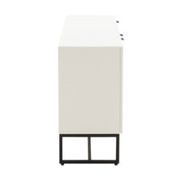 Svana 180cm Sideboard Buffet Table White, side view