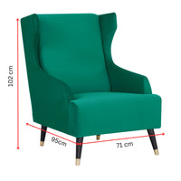 Sylvia Accent Chair Armchair Green 