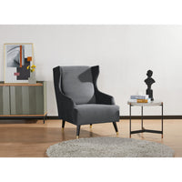 Sylvia Accent Chair Armchair Grey 