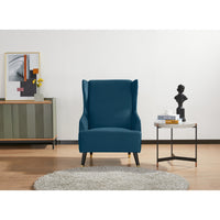 Sylvia Accent Chair Armchair Navy 