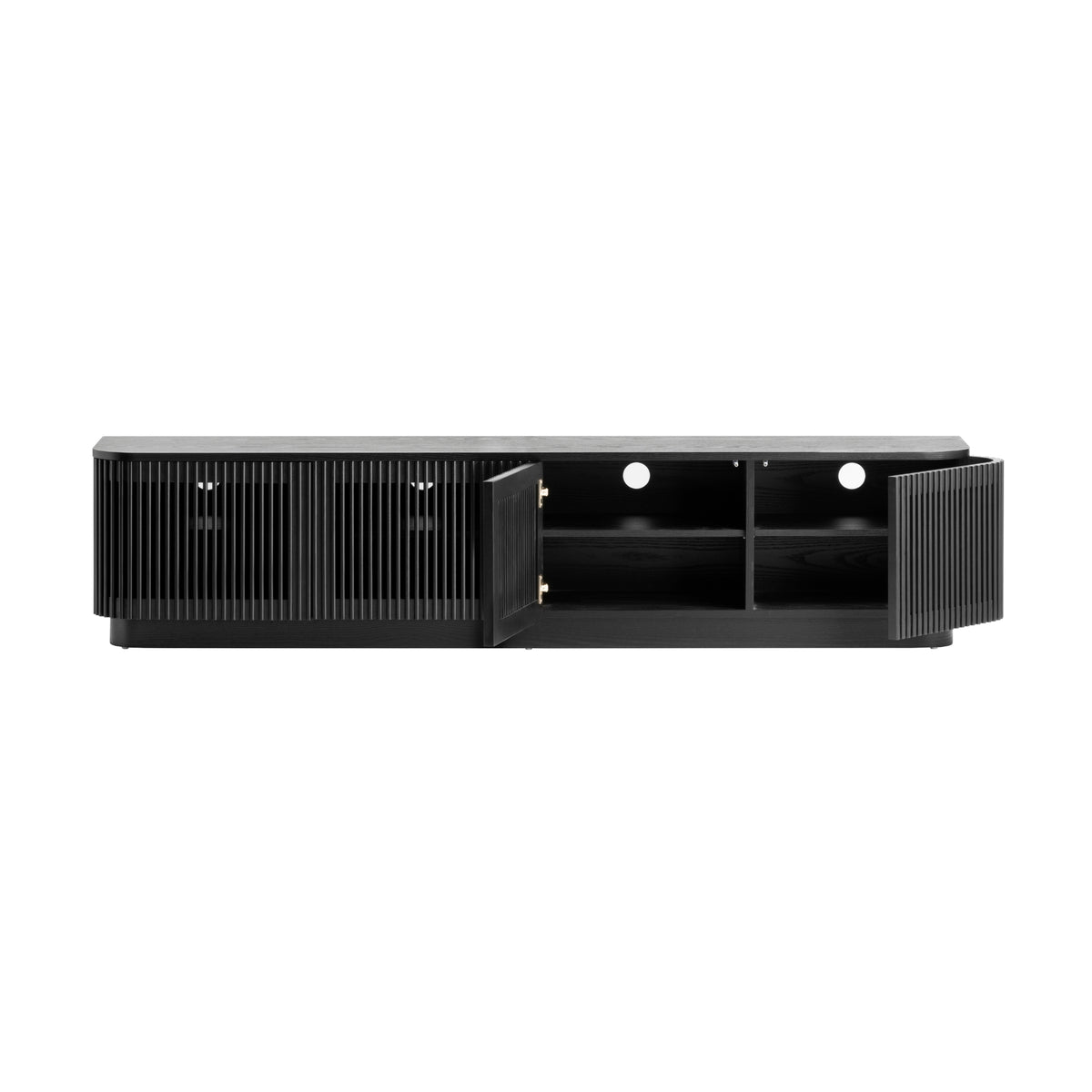 Tahlia 200cm 4 Doors ETU Entertainment TV Unit Black