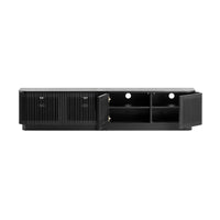 Tahlia 200cm 4 Doors ETU Entertainment TV Unit Black