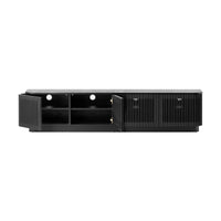 Tahlia 200cm 4 Doors ETU Entertainment TV Unit Black