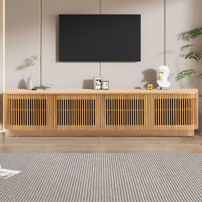 Tahlia 200cm 4 Doors ETU Entertainment TV Unit Natural