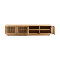 Tahlia 200cm 4 Doors ETU Entertainment TV Unit Natural