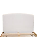 Tammy Queen Bed Frame USB Port Oak Grey
