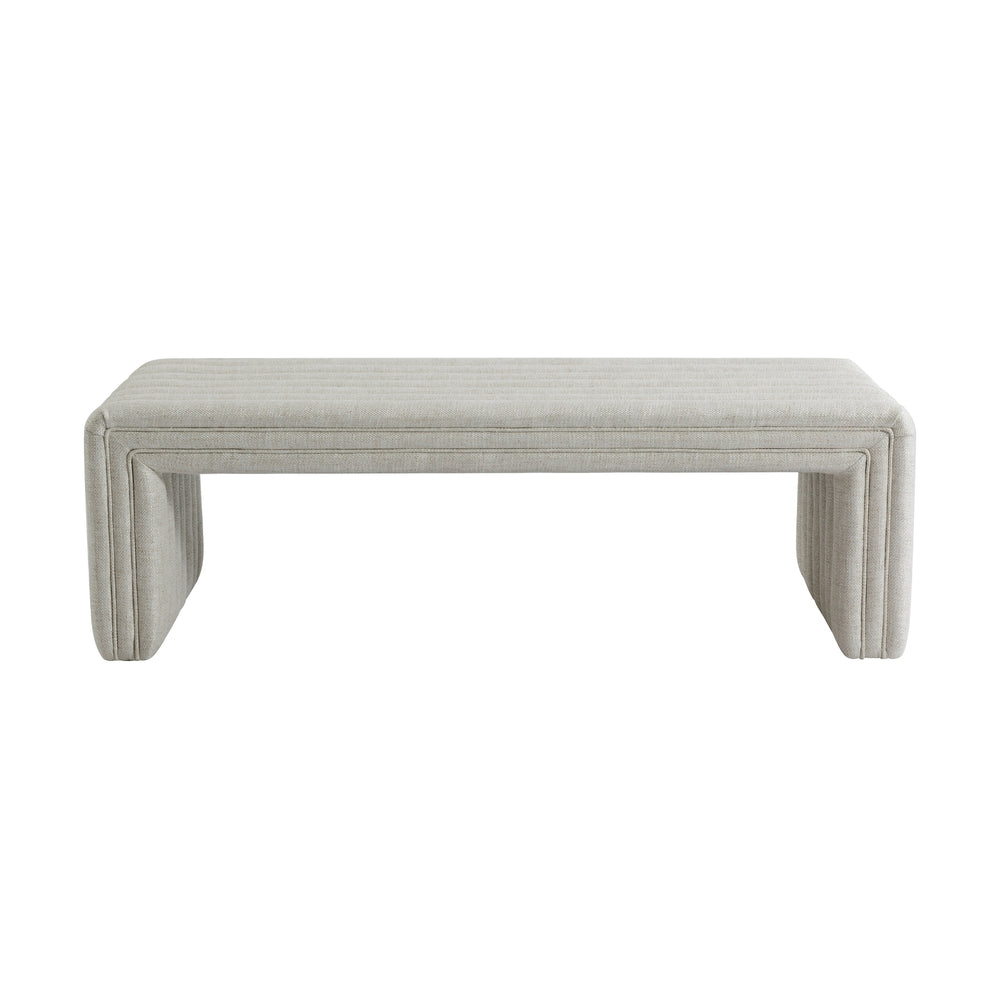 Tasker 140cm Linen Bench Ottoman Natural – Divano Furniture