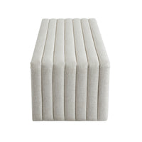 Tasker 140cm Linen Bench Ottoman Natural