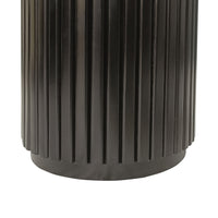 Terri 50cm Marble Lamp Table Black White