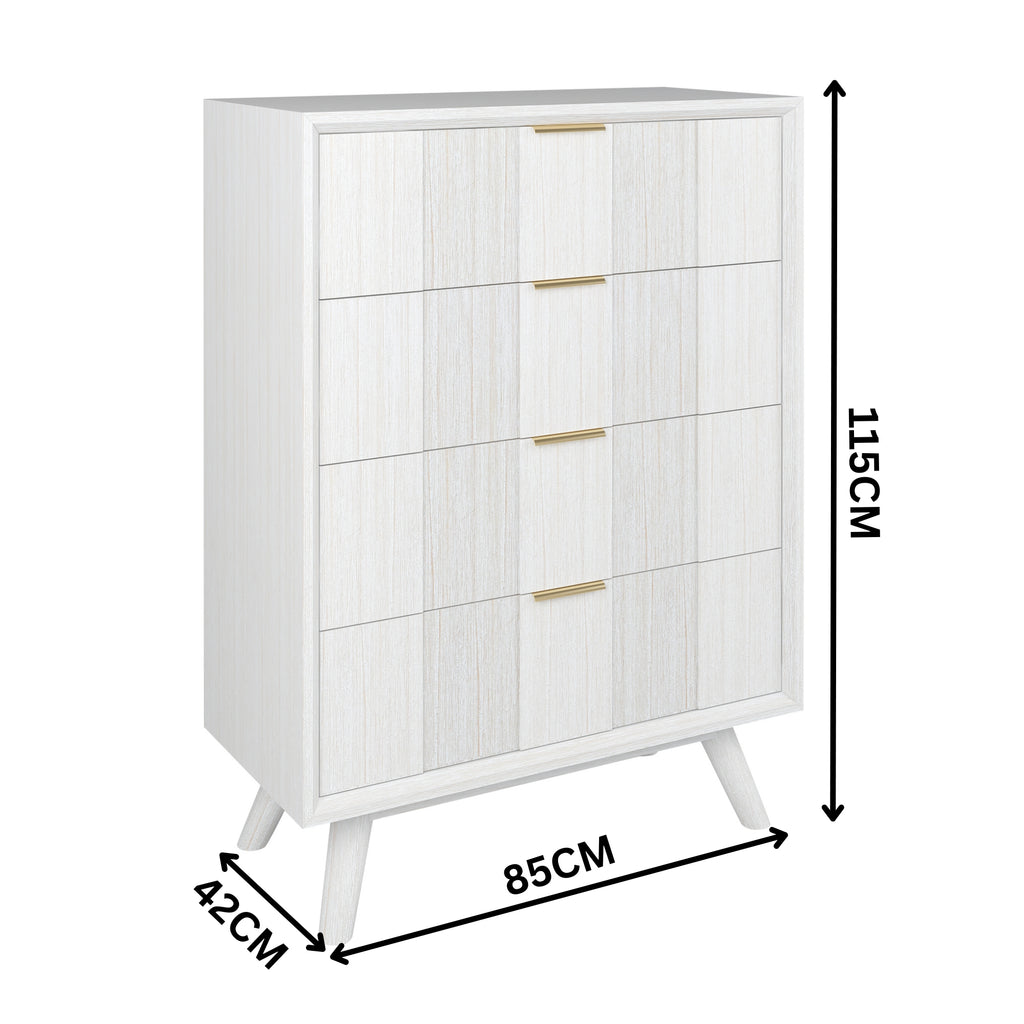 The Croft Tallboy White Washed