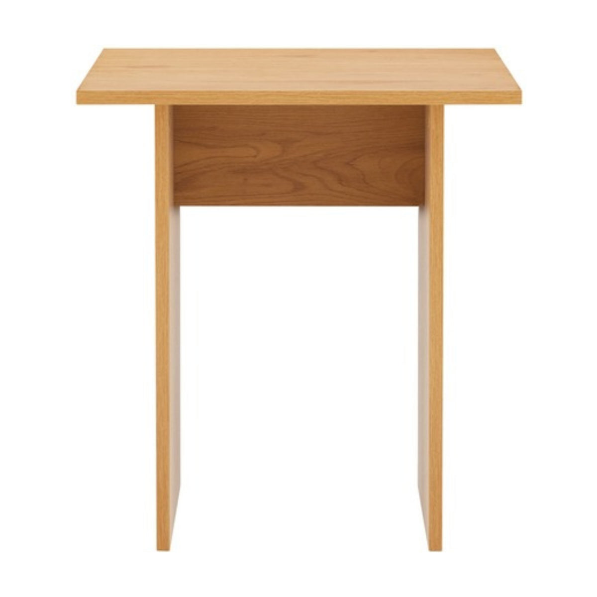 Thomasville 50cm Side Table Oak, front view on a white background