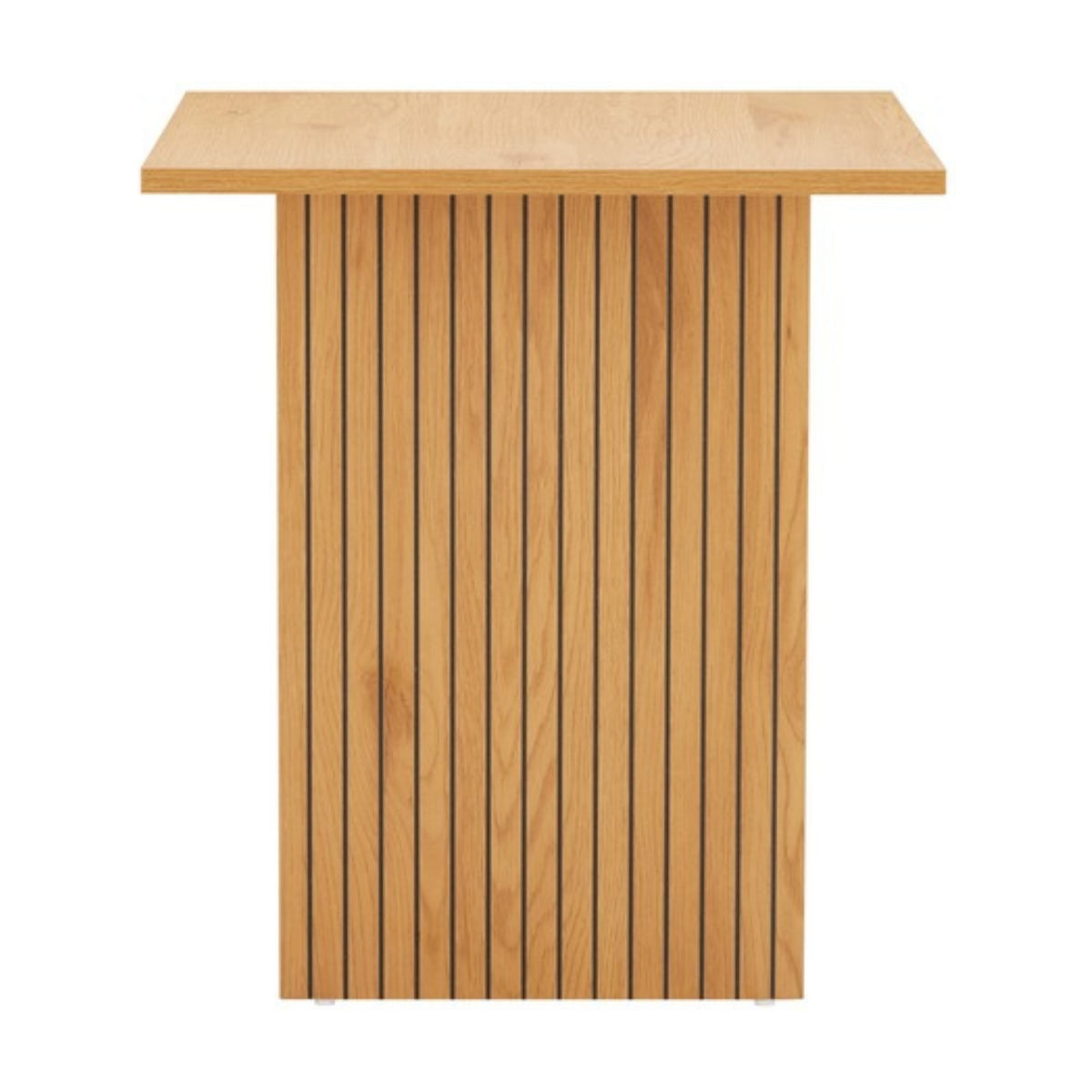 Thomasville 50cm Side Table Oak, side view