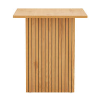 Thomasville 50cm Side Table Oak, side view