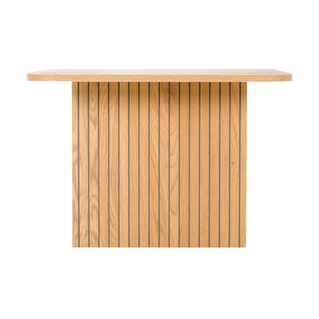 Thomasville 60cm Square Coffee Table Oak, side view