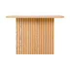Thomasville 60cm Square Coffee Table Oak, side view