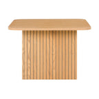 Thomasville 60cm Square Coffee Table Oak, low front view