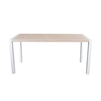 Torres 200cm Outdoor Aluminium 90cm High Bar Table White