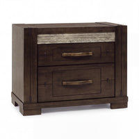 Tucker Bedside Charcoal Grey