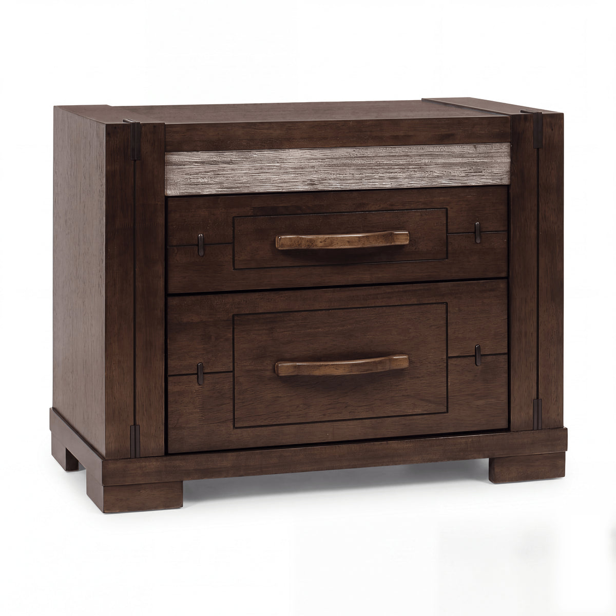 Tucker Bedside Charcoal Grey