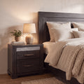 Tucker Bedside Charcoal Grey