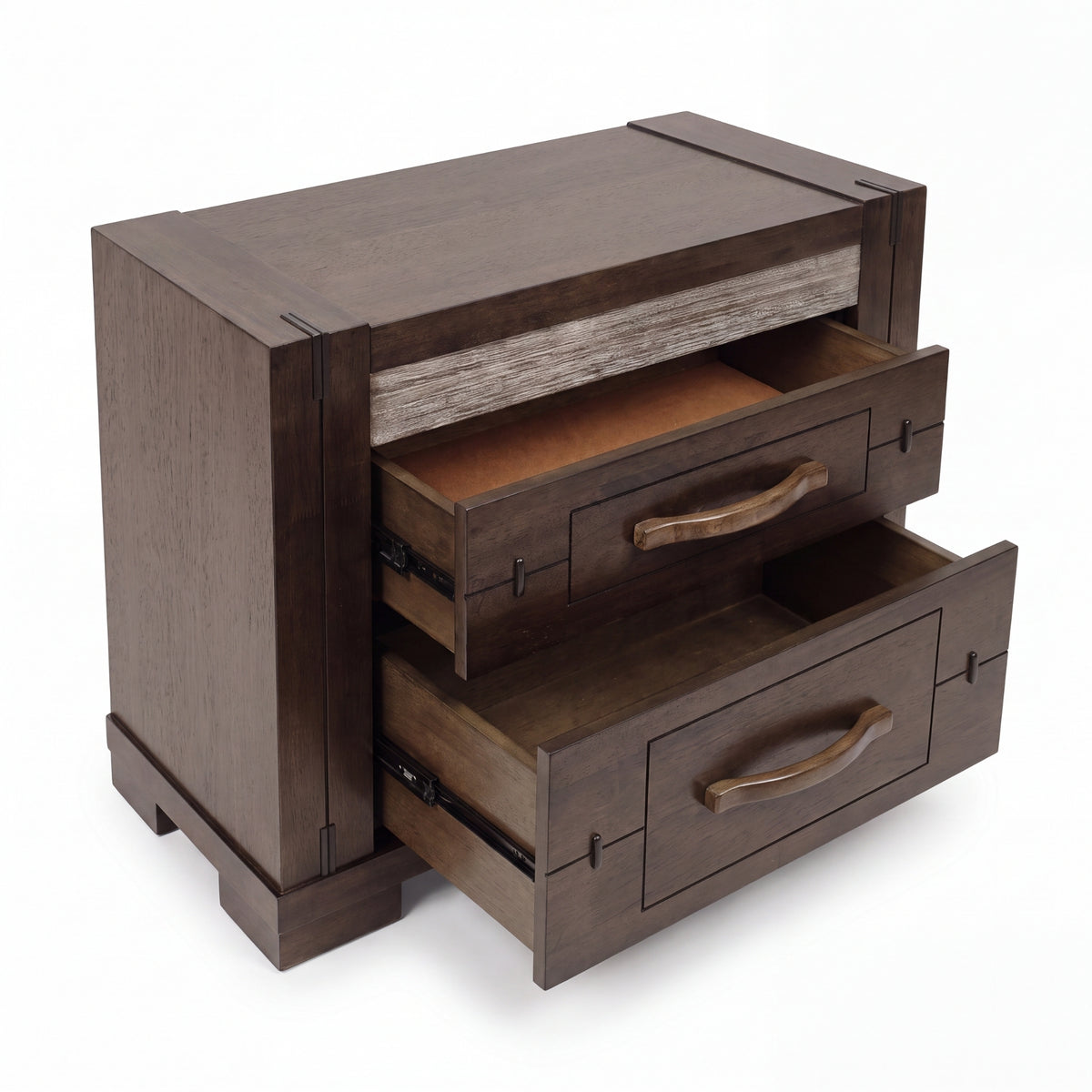 Tucker Bedside Charcoal Grey