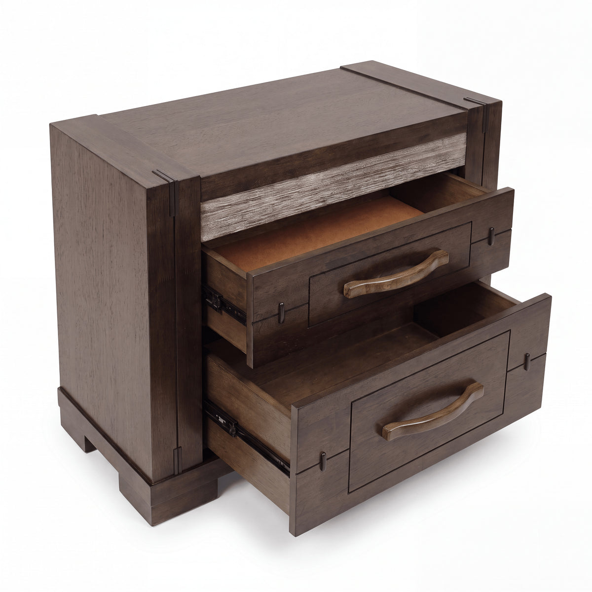 Tucker Bedside Charcoal Grey