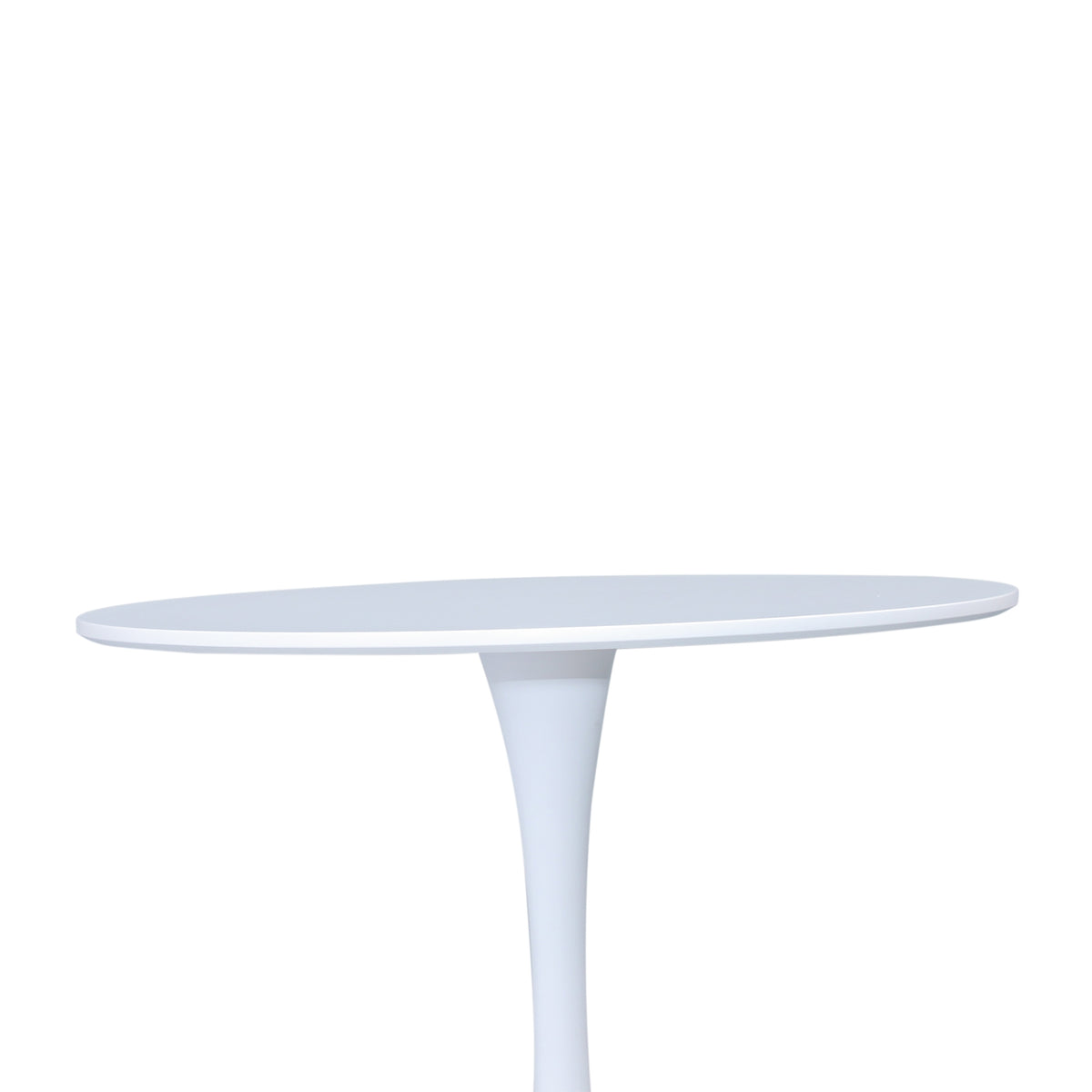 Tulip 80cm Dining Table Round 4 Seater White