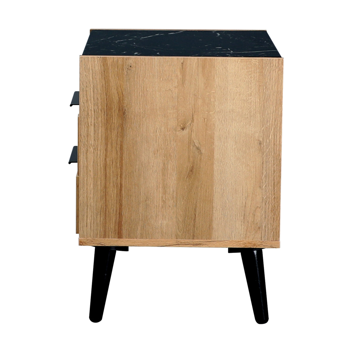 Thelma 2 Drawers Bedside Table Riviera Oak