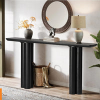 Imogen 160cm Console Hallway Entrance Table Black