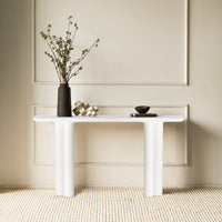 Imogen 160cm Console Hallway Entrance Table White