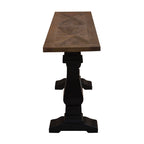 Valeria 160cm Console Table Black Oak