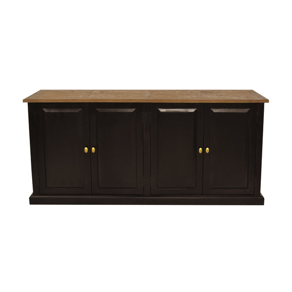 Valeria 180cm Buffet Table Black Oak