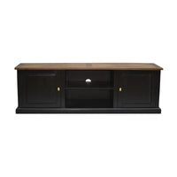 Valeria 180cm ETU Entertainment TV Unit Black Oak