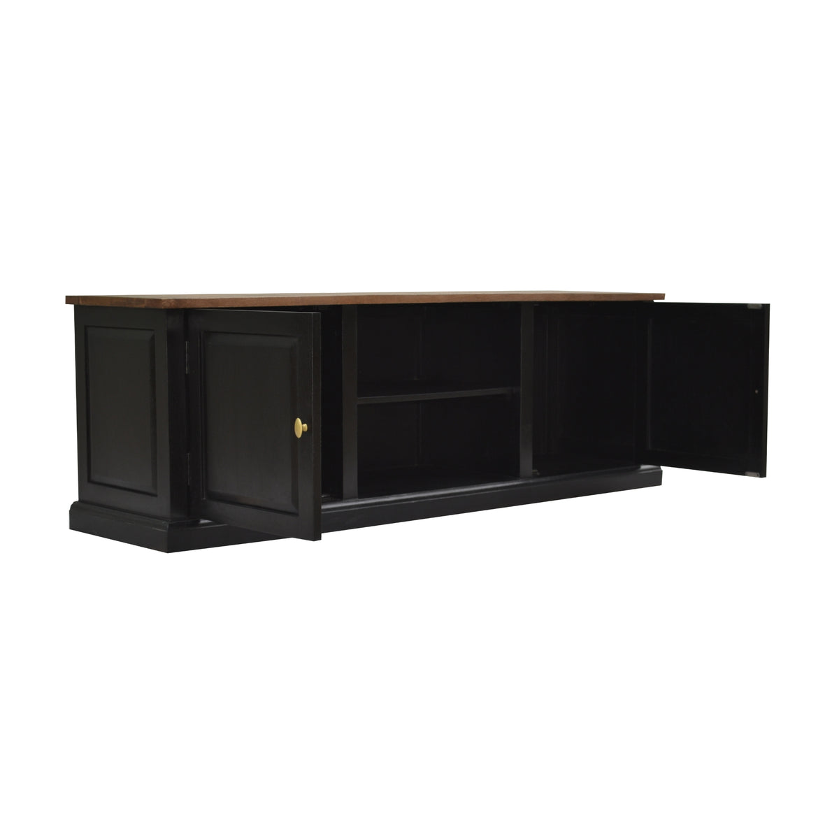 Valeria 180cm ETU Entertainment TV Unit Black Oak