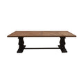 Valeria 230cm Dining Table Black Oak