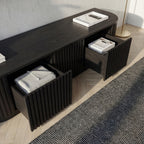 Vanessa 180cm ETU Entertainment TV Unit Black