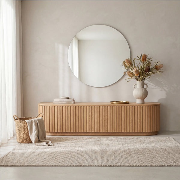 Vanessa 180cm ETU Entertainment TV Unit Natural