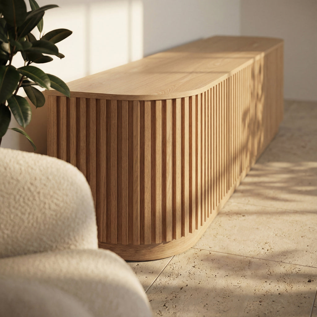 Vanessa 180cm ETU Entertainment TV Unit Natural