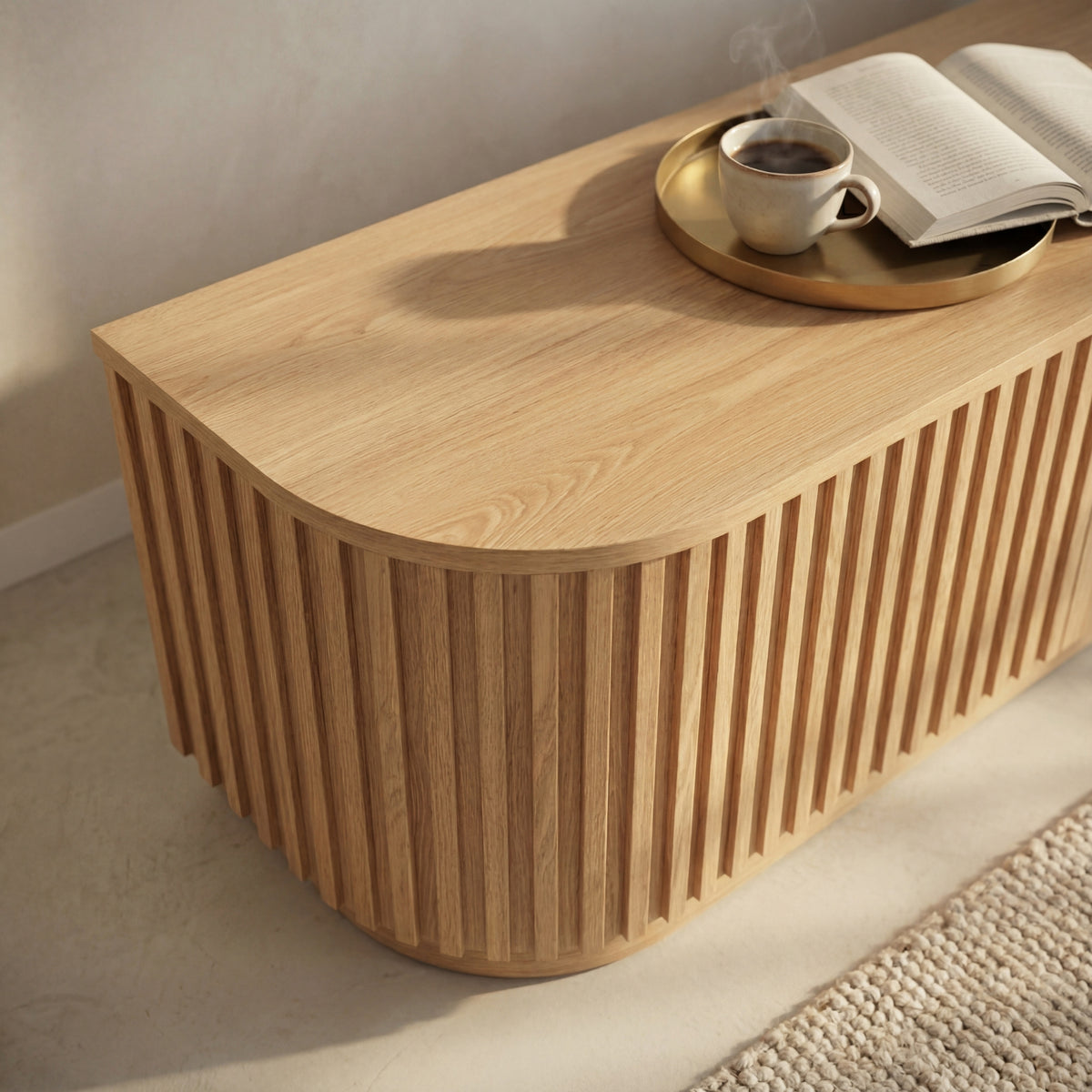 Vanessa 180cm ETU Entertainment TV Unit Natural