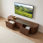 Vanessa 180cm ETU Entertainment TV Unit Walnut