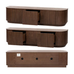 Vanessa 180cm ETU Entertainment TV Unit Walnut