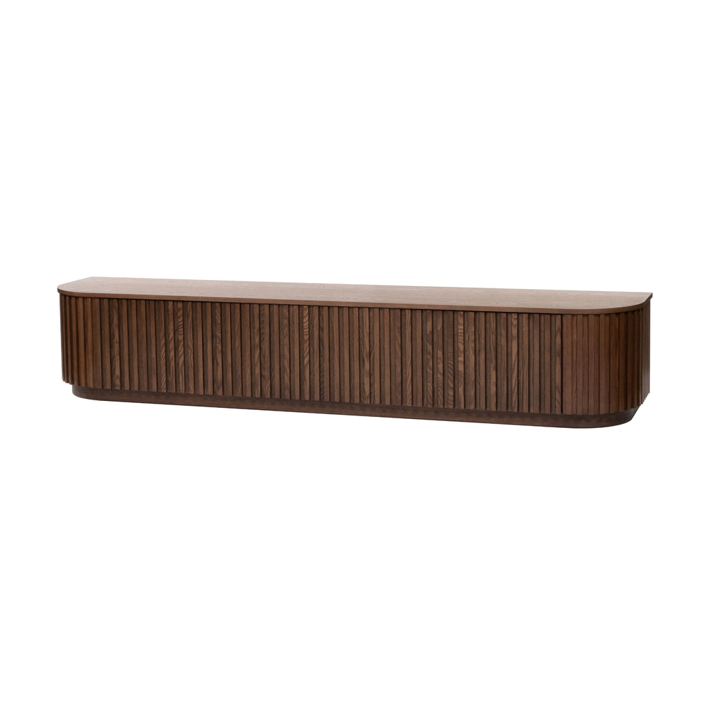 Vanessa 240cm ETU Entertainment TV Unit Walnut