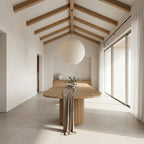 Vanessa 250cm Oval Dining Table Natural