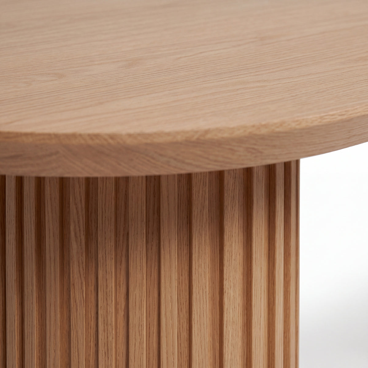 Vanessa 250cm Oval Dining Table Natural