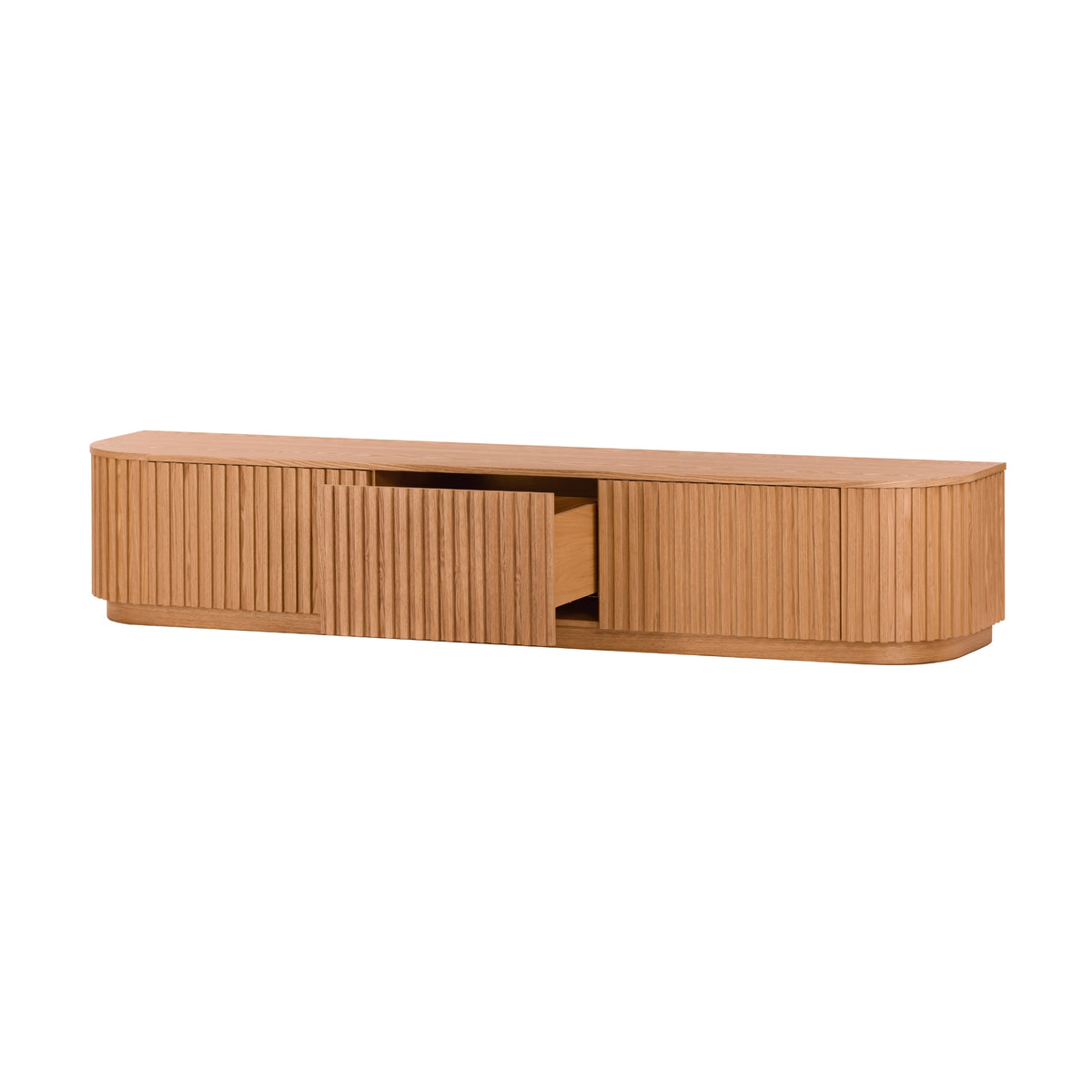Vanessa Hubert 246cm 4 Door ETU Entertainment TV Unit Natural